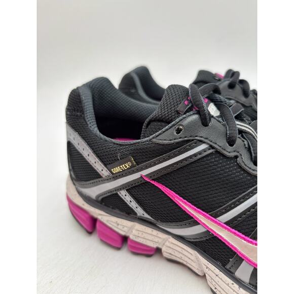 Nike AIR PEGASUS+ 26 GTX Women's NEW Vintage Running Shoes Black US Size 7 NIB - Picture 3 of 11